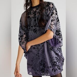 ISO: NWT Free People Twilight Shooting Star T-shirt mini dress